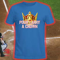 Atlanta Braves Pour Larry A Crown
