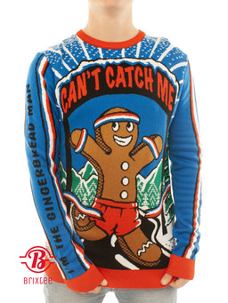 Can't Catch Me Ugly Christmas Sweater