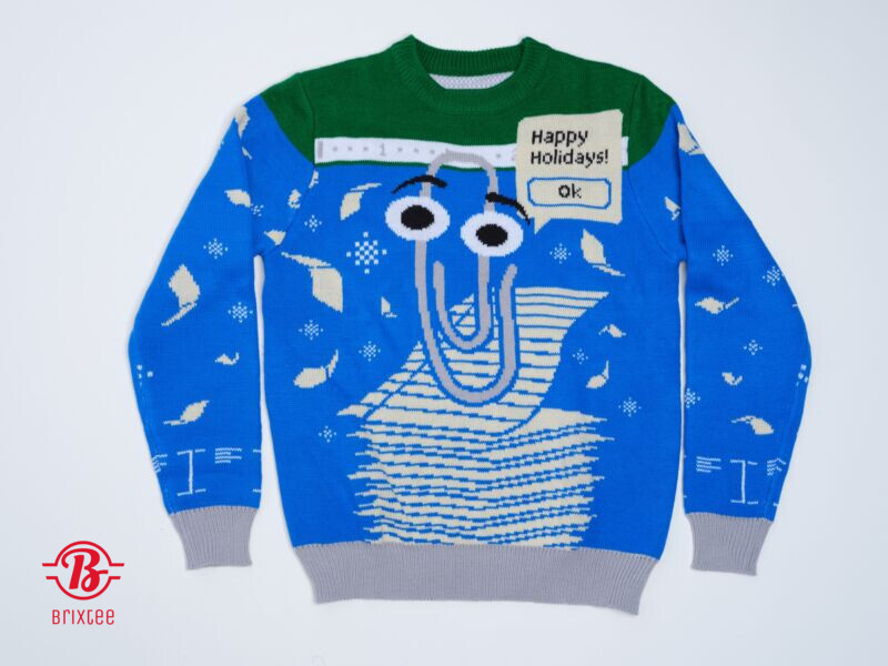 Microsoft Happy Holidays Ugly Christmas Sweater 2023