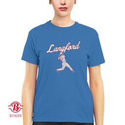 Texas Rangers Wyatt Langford Slugger Swing T-Shirt and Hoodie