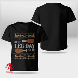 Funny Ugly Thanksgiving Sweater Shirt Best Leg Day
