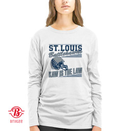 St. Louis Battlehawks Retro Kaw Is The Law T-Shirt and Hoodie