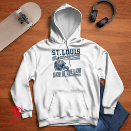 St. Louis Battlehawks Retro Kaw Is The Law T-Shirt and Hoodie