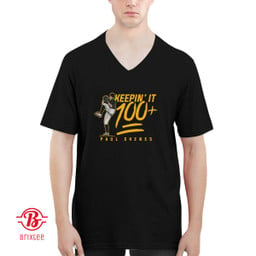 Pittsburgh Pirates Paul Skenes Keepin' It 100+ Pittsburgh T-Shirt and Hoodie