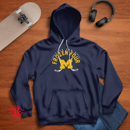 Michigan Wolverines Men's Ice Hockey 2024 Frozen Four T-Shirt and Hoodie
