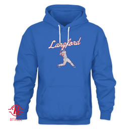 Texas Rangers Wyatt Langford Slugger Swing T-Shirt and Hoodie