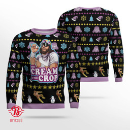 Macho Man Randy Savage The Cream of the Crop Ugly Christmas Sweater Purple