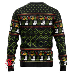 Ugly Cat Pizza Christmas Sweater Jumper