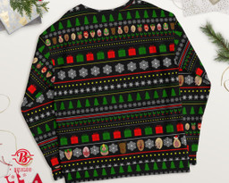 Merry Clitmas Vulva All I Want For Christmas Ugly Christmas Sweater Black