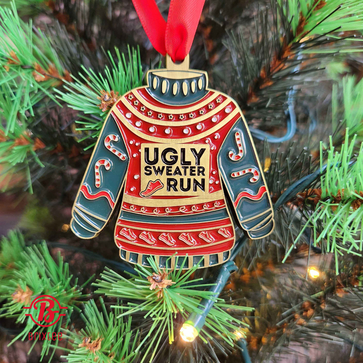 Ugly Sweater Run 2023 Ornament