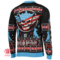 Cody Rhodes Claim Your Kingdom Ugly Holiday Sweater