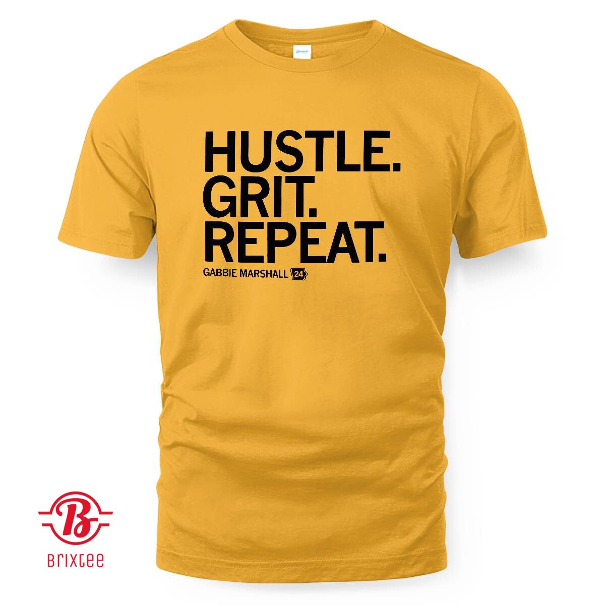 Gabbie Marshall HUSTLE. GRIT. REPEAT. T-Shirt and Hoodie