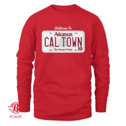 Arkansas Razorbacks Welcome to Cal Town T-Shirt and Hoodie