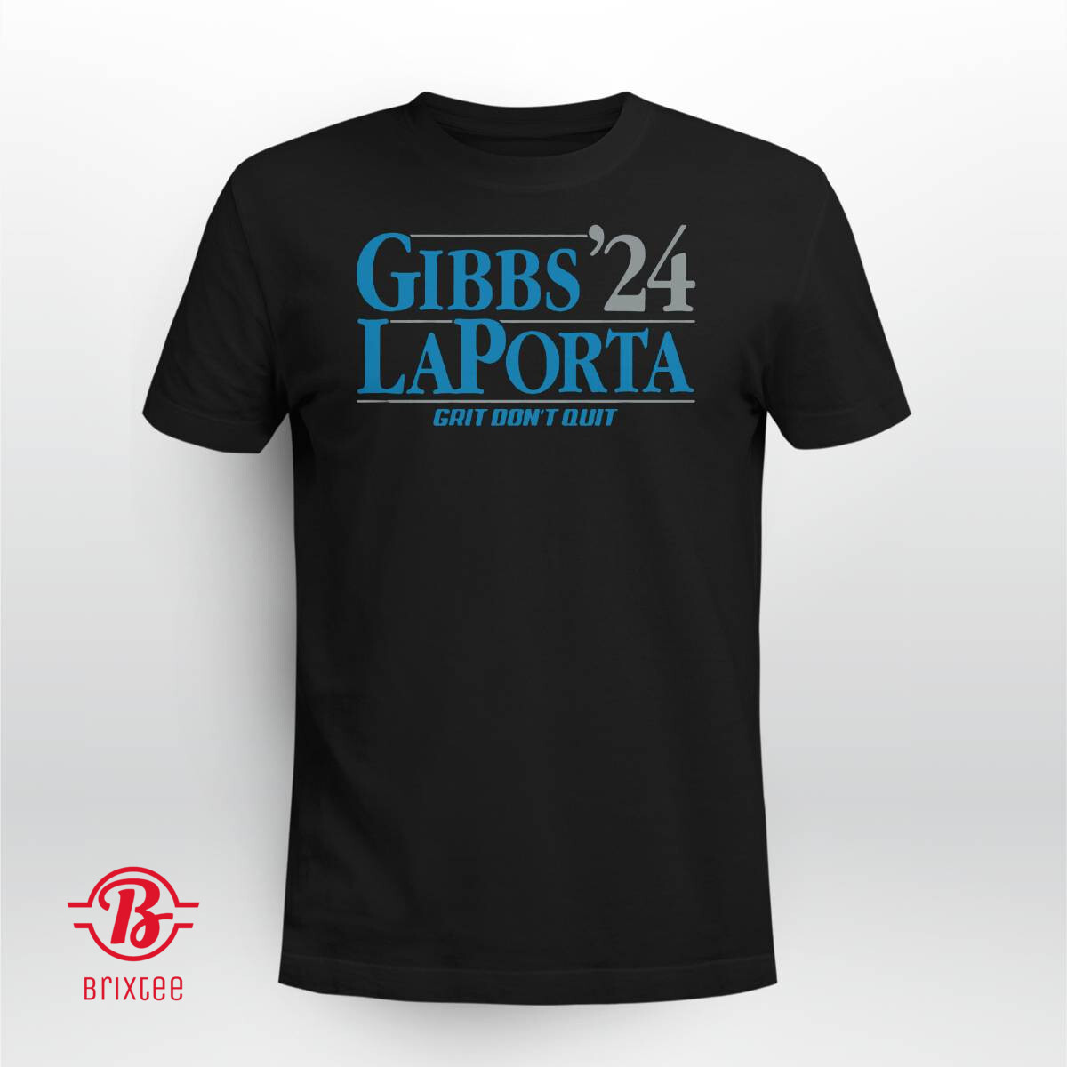 Detroit Lions Jahmyr Gibbs-Sam Laporta '24 Grit Don't Quit