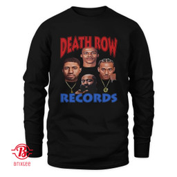 LA Clippers - Russell Westbrook - James Harden - Paul George - Kawhi Leonard - Death Row Records T-Shirt and Hoodie