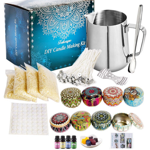 Candle Making Starter Kit DIY Mother's Day Gift Aromatherapy Candle Handmade Supplies