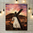 Housewarming Gifts Christian Decor Faith in Jesus - Canvas Print Wall Art Home Decor