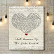 Jimmy Ruffin What Becomes Of The Brokenhearted Script Heart Song Lyric Art Print - Canvas Print Wall Art Home Decor