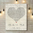 John Legend Who Do We Think We Are Script Heart Song Lyric Art Print - Canvas Print Wall Art Home Decor