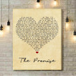 Tracy Chapman The Promise Vintage Heart Song Lyric Art Print - Canvas Print Wall Art Home Decor