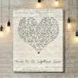 Alan Jackson Once In A Lifetime Love Script Heart Song Lyric Quote Music Art Print - Canvas Print Wall Art Home Decor