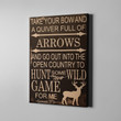Hunting Deer Quote Canvas Print Frames Canvas Print Frames Painting
