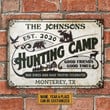 Personalized Hunting Camp Metal Signs Bad Jokes And Half Truths Gift For Hunter Hunting Lover Housewarming Gift House Decor