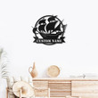 Custom Sailing Metal Wall Art Personalized Sailboat Led Sign Unique Gifts For Men Adventurous Sailor Custom Art