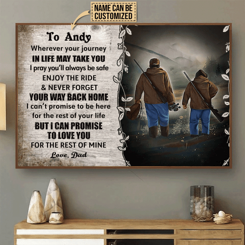 Personalized Canvas Painting Frames Home Decoration Hunting Wherever Your Journey  Framed Prints, Canvas Paintings