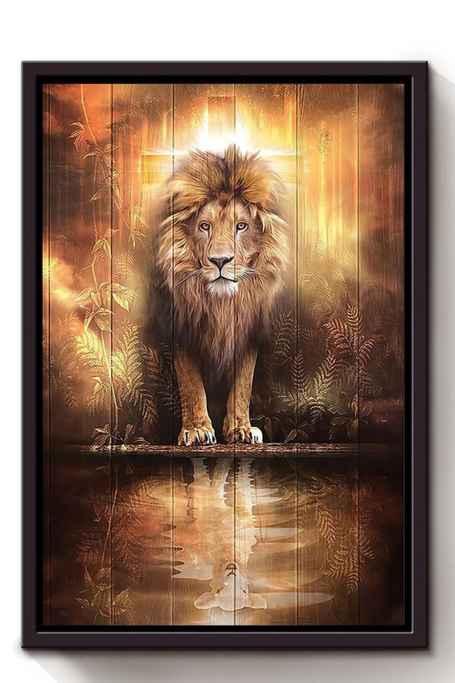 Lion Of Judah Prayer For Healing Christian - Matte Wall Art Gallery Canvas Painting, Canvas Hanging Home Decor Gift Idea Framed Prints, Canvas Paintings