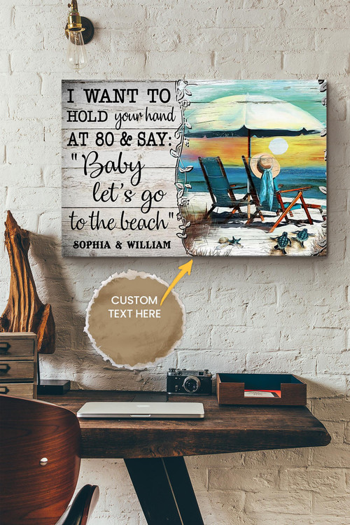 Family I Wanna Hold Your Hand Personalized Poster - Love Wall Art - Gift For Valentine Day Wife Husband Canvas Gallery Painting Wrapped Canvas Framed Gift Idea Framed Prints, Canvas Paintings
