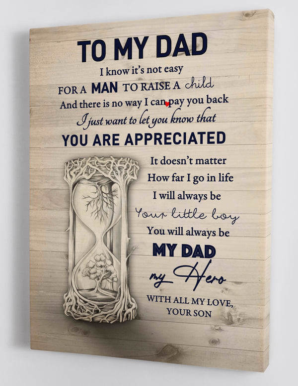 Gifts For Dad - From Son - Father'S Day  - Posters Canvas Wall Art