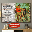 Couple Fishing Personalized Painting Art Gift Idea Framed Prints, Canvas Paintings Wrapped Canvas 8x10