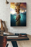 God Gives Hand Christs Christians Hand Of Jesus Christ Religious Canvas Wrapped Canvas 20x30