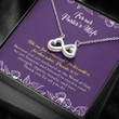 Pastors Wife - Infinity Hearts Necklace Romantic Gift For Her