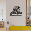 Personalized Bouvier Des Flandres Dog Metal Sign Art Custom Bouvier Des Flandres Dog Metal Sign Dog Gift Birthday Gift Animal Funny