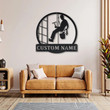 Personalized Building Cleaner Monogram Metal Sign Art , Custom Building Cleaner Metal Sign, Cleaner Lover Sign Decoration For Living Room