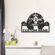 Personalized Cavalier King Charles Dog Metal Sign Art Custom Cavalier King Charles Metal Sign Dog Gift Birthday Gift Animal Funny