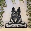 Personalized West Gothic Dog Metal Sign Art Custom West Gothic Dog Metal Sign Dog Gift Animal Funny Birthday Gift