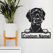Personalized Short Haired Pudelpointer Dog Metal Sign Art Custom Short Haired Pudelpointer Dog Metal Sign Animal Funny Pet Gift