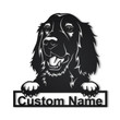 Personalized Irish Setter Dog Metal Sign With LED Lights Custom Irish Setter Dog Sign Birthday Gift Dog Sign Irish Setter Sign