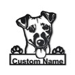 Personalized Jack Russell Terrier Dog Metal Sign With LED Lights Custom Jack Russell Terrier Dog Sign Birthday Gift Dog Sign