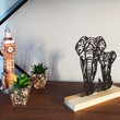 Elephant Minimal Decor, Shelf Decor, Home Decor, Housewarming gift, Business gift, Bookshelf decor,Desk decor, Minimal Decor,couple elephant