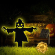 Pumpkin Figurehead Stake With LED Light Outdoor Sign Halloween Decor Pumpkin Unique Gift Garden Decor Halloween Sign