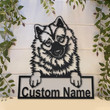 Personalized Eurasier Dog Metal Sign With LED Lights Custom Eurasier Metal Sign Birthday Gift Eurasier Sign