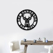 Custom Elk hunting Metal Sign, Elk Antler Wall Art Sign, deer decoration, wildlife lover gift, deer wall art, deer wall hangings