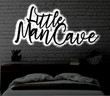 Personalized LED Little Man Cave Metal Sign Light up Kid's Room Wall Art Man Cave Wall Art Children's Gift LED Art Sign