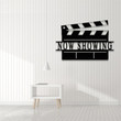 Custom Cinema Metal Sign Theater Sign Home Theater Decor Personalized Home Cinema Metal Wall Art Movie Director Sign Movie Theater Decor