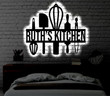 Personalized LED Kitchen Metal Sign Light up Kitchen Wall Art Kitchen Wall Art Kitchen LED Art Sign