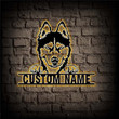 Personalized Siberian Husky Dog Metal Sign LED Husky Metal Wall Art Custom Siberian Husky Sign Husky Wall Decor Funny Husky Owners Gift